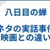 【八日目の蝉】元ネタである実話事件と映画との違いを解説 サムネ